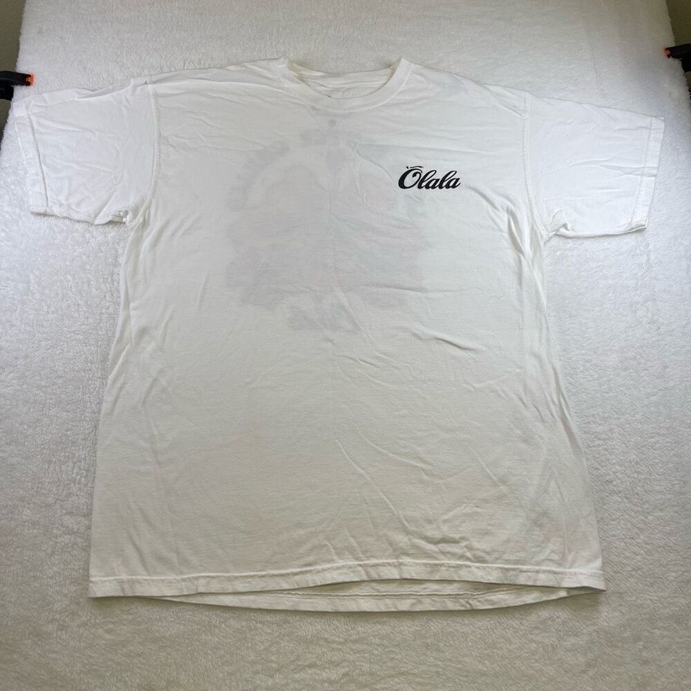 Men’s size XL Olala Life’s Better Chilled White T Shirt